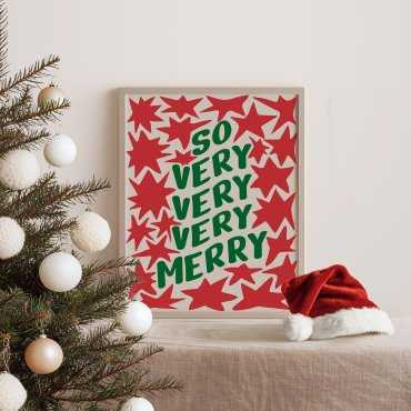 Plakat So very very very merry