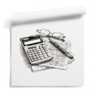 Tapeta ścienna Accounting Mind