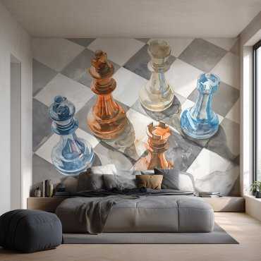 Tapeta na ścianę szachy