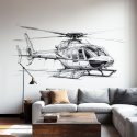 Tapeta na ścianę z helikopterem