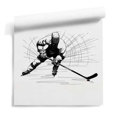Tapeta na ścianę - HOCKEY SPIRIT