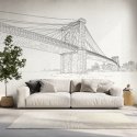 Tapeta na ścianę most brooklyński