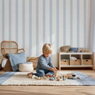 Tapeta ścienna BUBBLE STRIPES