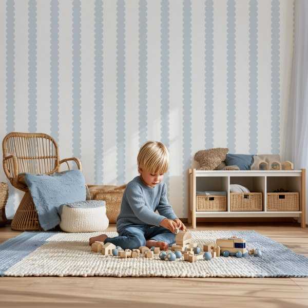 Tapeta ścienna BUBBLE STRIPES