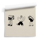 Tapeta na ścianę kawa i słodycze