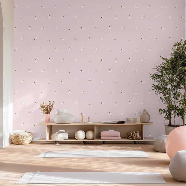 Tapeta na ścianę pilates