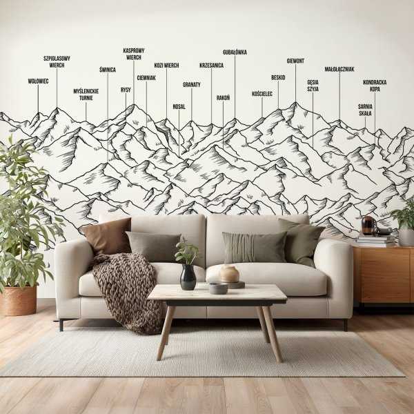 Tapeta na ścianę Tatry