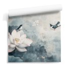 tapeta ścienna z ptakami