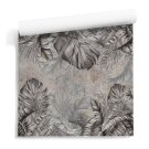 tapeta ścienna gray monstera