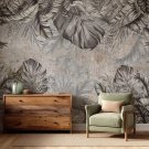 tapeta w szare monstery