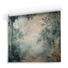 tapeta na ścianę z motywem lasu