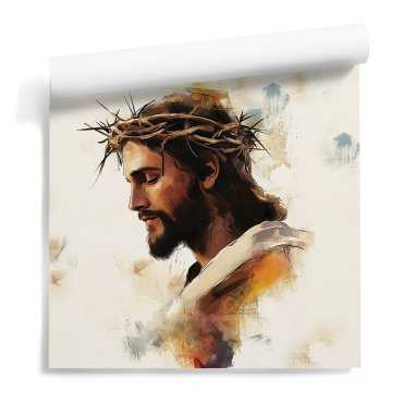 tapeta ścienna christ in the crown