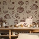 tapeta w słodkie wypieki