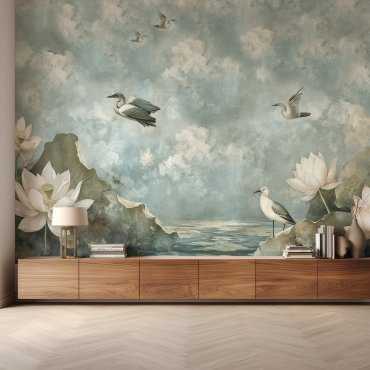 tapeta ścienna silent pond