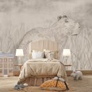 Tapeta na ścianę - RESTING CAPYBARA