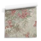 Tapeta w owoce jarzębiny