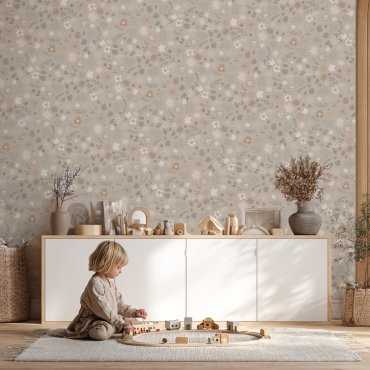 Tapeta na ścianę - BEIGE LULLABY