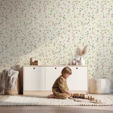 Tapeta na ścianę - PINK GARDEN