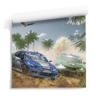 tapeta z samochodami tropical race