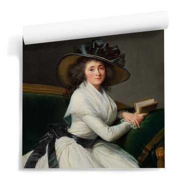 tapeta na ścianę retro book club