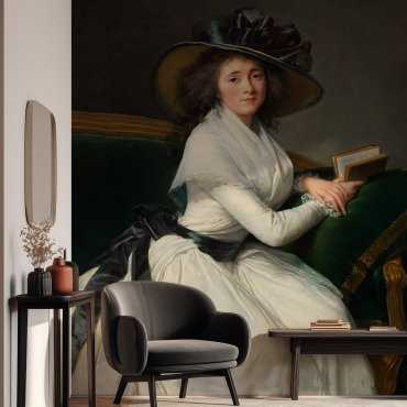 tapeta na ścianę retro book club