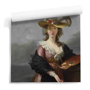 tapeta ścienna retro painting