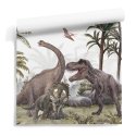 tapeta ścienna w dinozaury