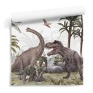 tapeta ścienna w dinozaury