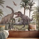 tapeta na ścianę dino forest