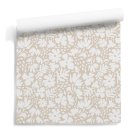 tapeta na ścianę w kwiaty