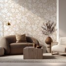 tapeta ścienna bright flowers