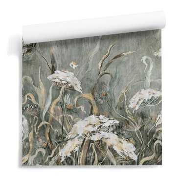 tapeta ścienna field herbs