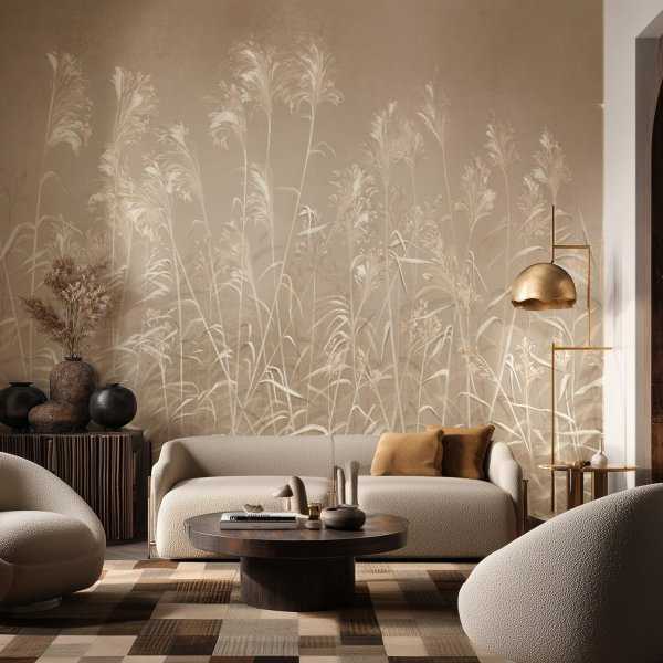 tapeta ścienna rustling pampas