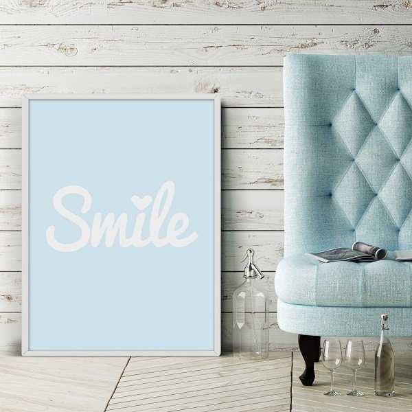 Smile - Plakat designerski