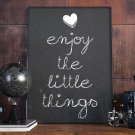 Enjoy the little things - Plakat designerski