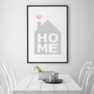 HOME - Designerski plakat na ścianę HOME - Designerski plakat na ścianę