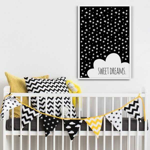 SWEET DREAMS - Plakat designerski dla dzieci SWEET DREAMS - Plakat designerski dla dzieci