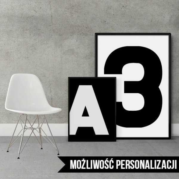 CYFRY, LICZBY, NUMERY - Plakat spersonalizowany CYFRY, LICZBY, NUMERY - Plakat spersonalizowany