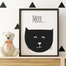 Kotek Mrrr... - Plakat dziecięcy Kotek Mrrr... - Plakat dziecięcy
