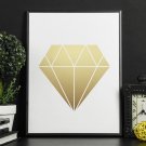 Złoty Diament - Plakat w ramie Złoty Diament - Plakat w ramie