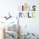 Naklejka na ścianę - GIRLS RULE