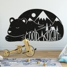 Naklejka na ścianę - Good Night Bear