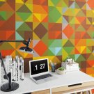 TRÓJKĄTY RETRO - Tapeta ścienna na wymiar TRÓJKĄTY RETRO - Tapeta ścienna na wymiar