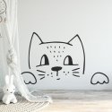 Naklejka na ścianę - FOXY CAT