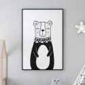 Plakat dla dzieci - MISS LOVELY BEAR
