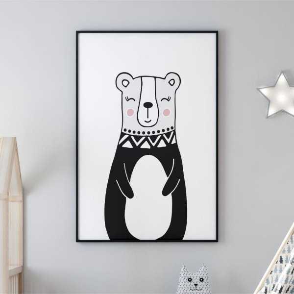 Plakat dla dzieci - MISS LOVELY BEAR