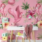 princess flamingo tapeta dla dzieci
