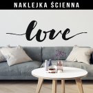 LOVE - Naklejka ścienna w skandynawskim stylu