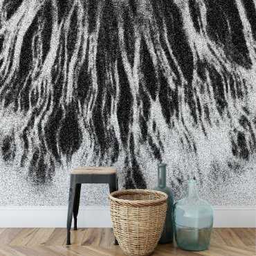 tapeta na ścianę abstract roots