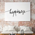 HAPPINESS - Minimalistyczny Obraz na płótnie